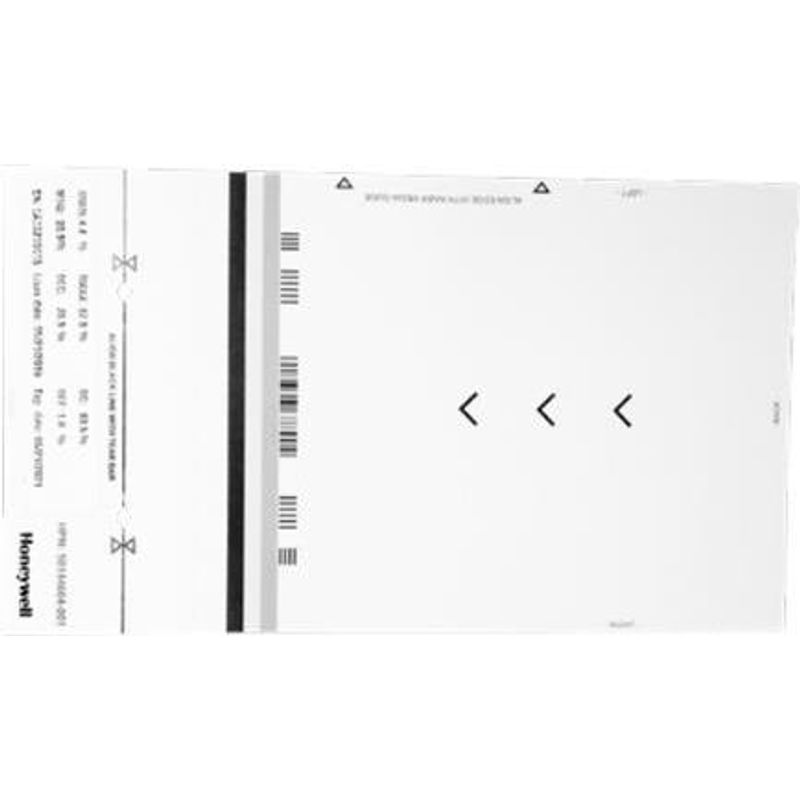 Honeywell calibration card