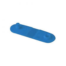 Zebra Clip Verschluss Kit, blau