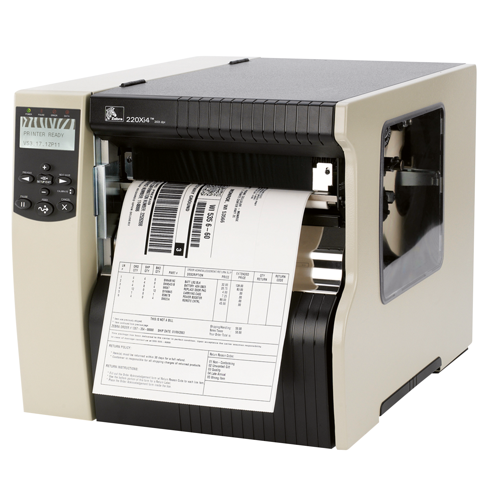 Zebra 220Xi4