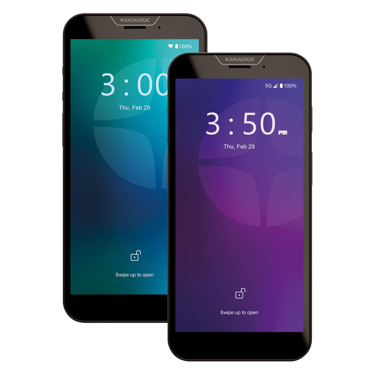 Datalogic Memor 35, Green Spot, 2D, SR, PTT, USB-C, BT (BLE), WLAN, 5G, NFC, Android, GMS, RB, schwarz