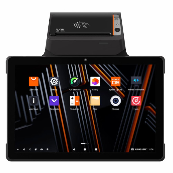 SUNMI Kundendisplay, 6,7", NFC
