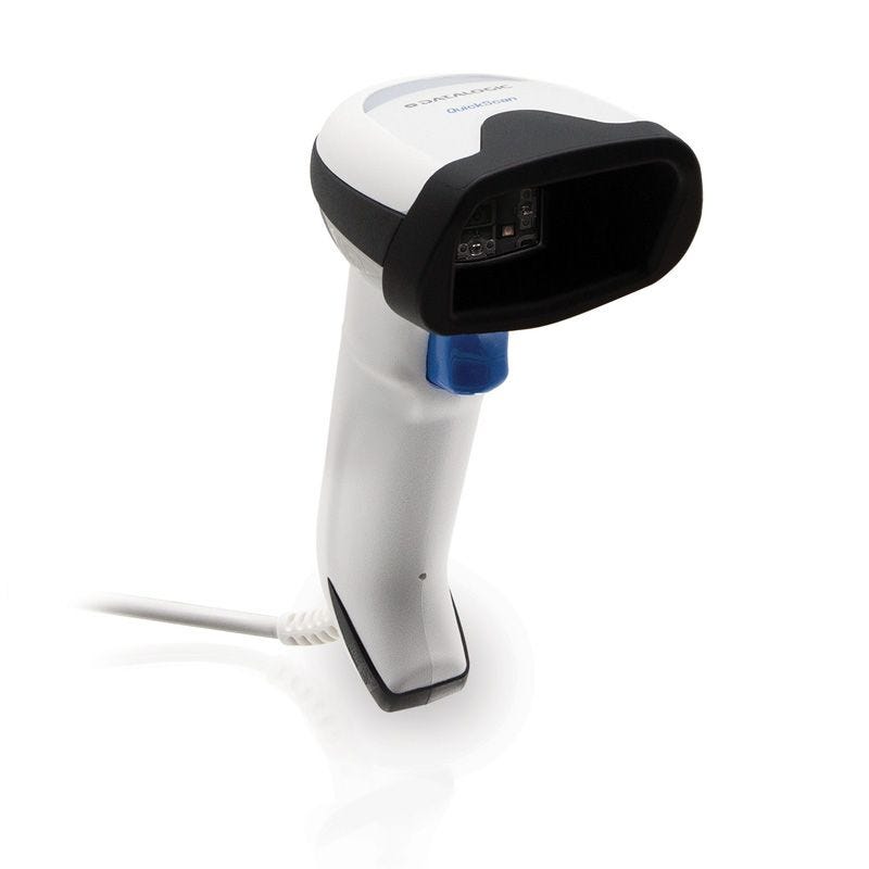 Datalogic QuickScan QD2500, 2D, Multi-IF, Digimarc, Kit (USB), weiß