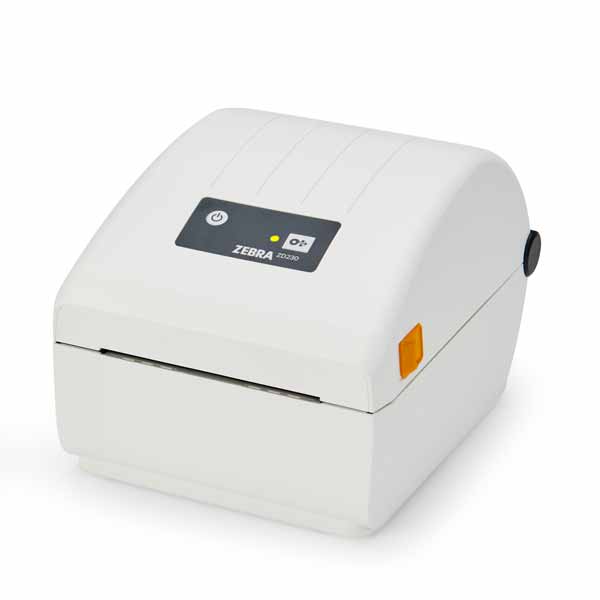 Zebra ZD230, 8 Punkte/mm (203dpi), EPLII, ZPLII, USB, Ethernet, weiß