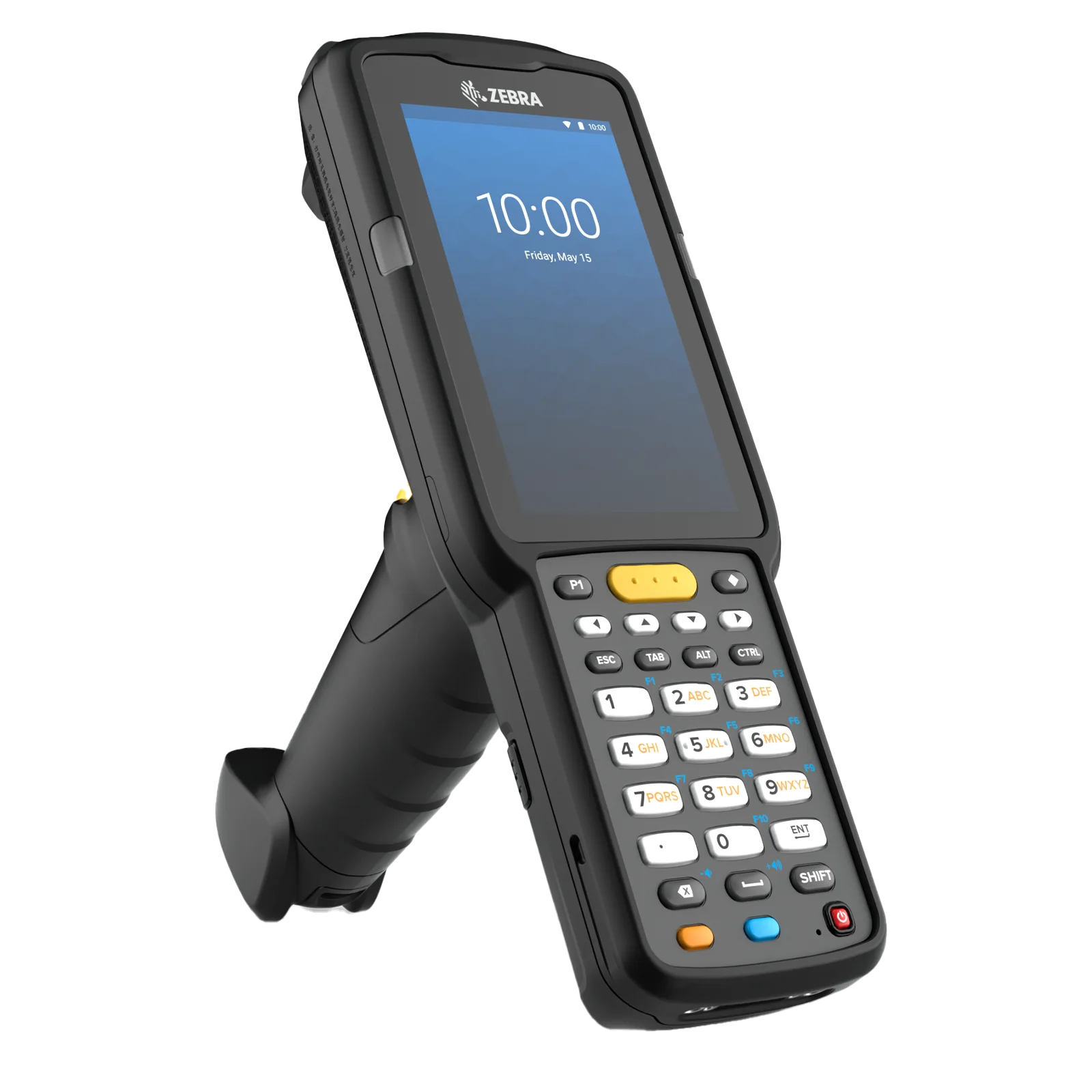 Zebra MC3300x, 1D, 10,5cm (4''), Num., Gun, BT, WLAN, NFC, Android, GMS Zebra MC3300x, 1D, 10,5cm (4''), Num., Gun, BT, WLAN, NFC, Android, GMS